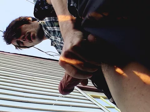 Peeing Plus Stroking Out Some Steaming