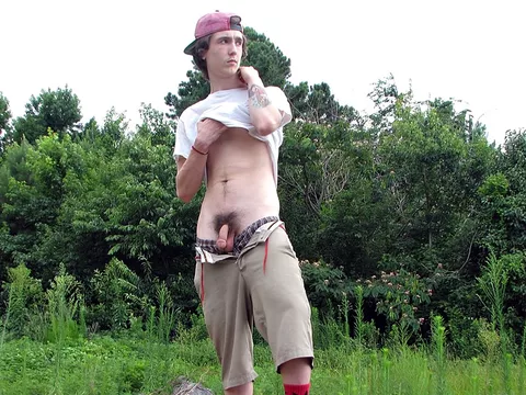 Immoral Boy Sean Wanks His Man-Meat -