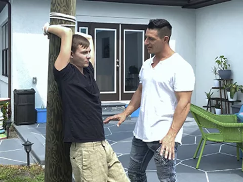 All On one's beam-ends Up