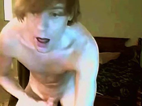 Trace undresses down and fondles out a